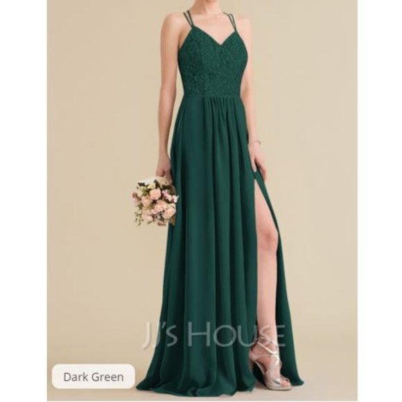 JJ's House Dresses & Skirts - NWT Emerald Green Prom Bridesmaid Dress - Sz 2